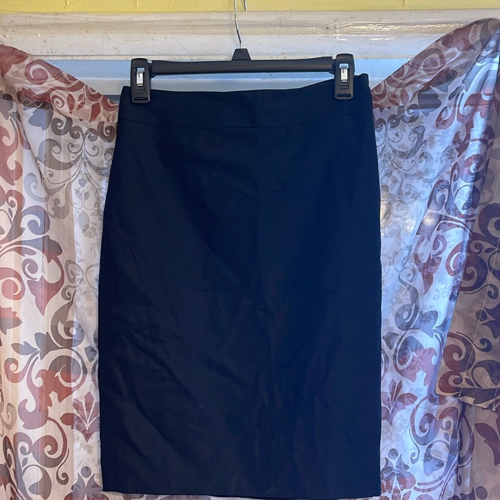 Women’s Black Skirt Side Zip